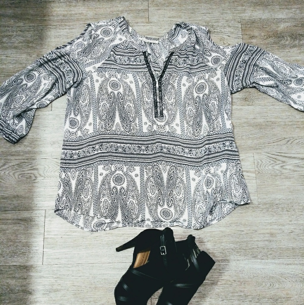Chiffon dress shirt